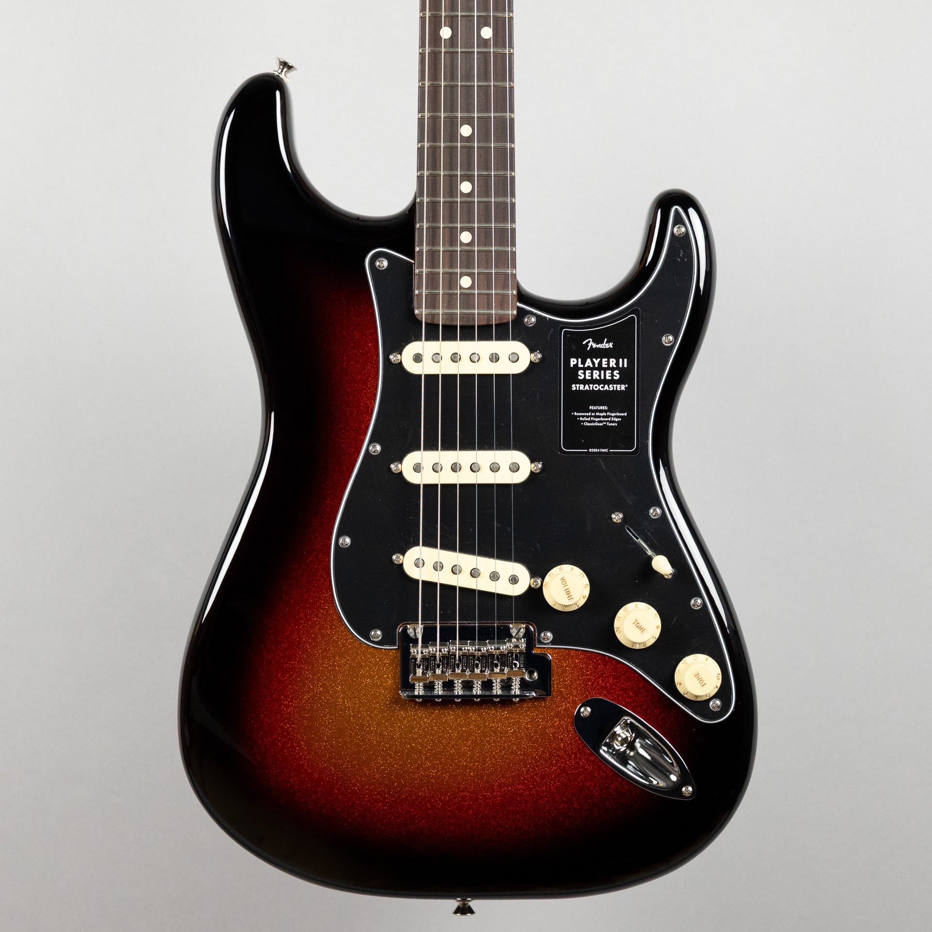 新品未使用 fender player ii stratocaster 3TS Fender フェンダー Player II Stratocaster HSS RW 3TS エレキギター