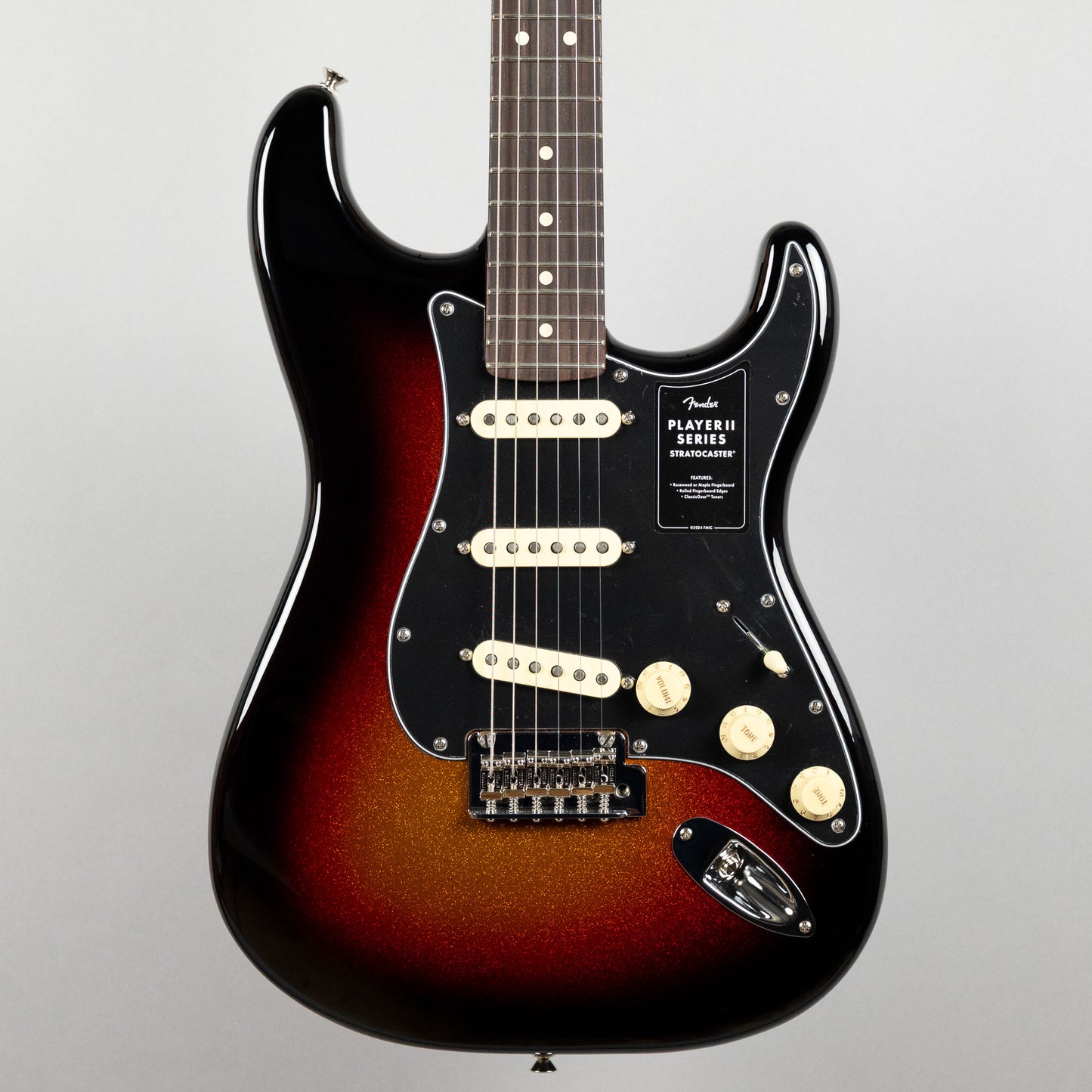 Fender Limited Edition Player II Stratocaster, Sparkle 3-Color Sunburst
