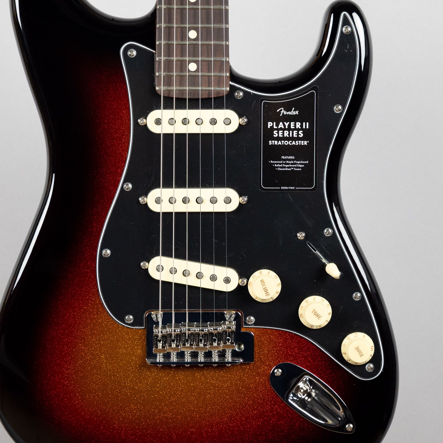 Fender Limited Edition Player II Stratocaster, Sparkle 3-Color Sunburst