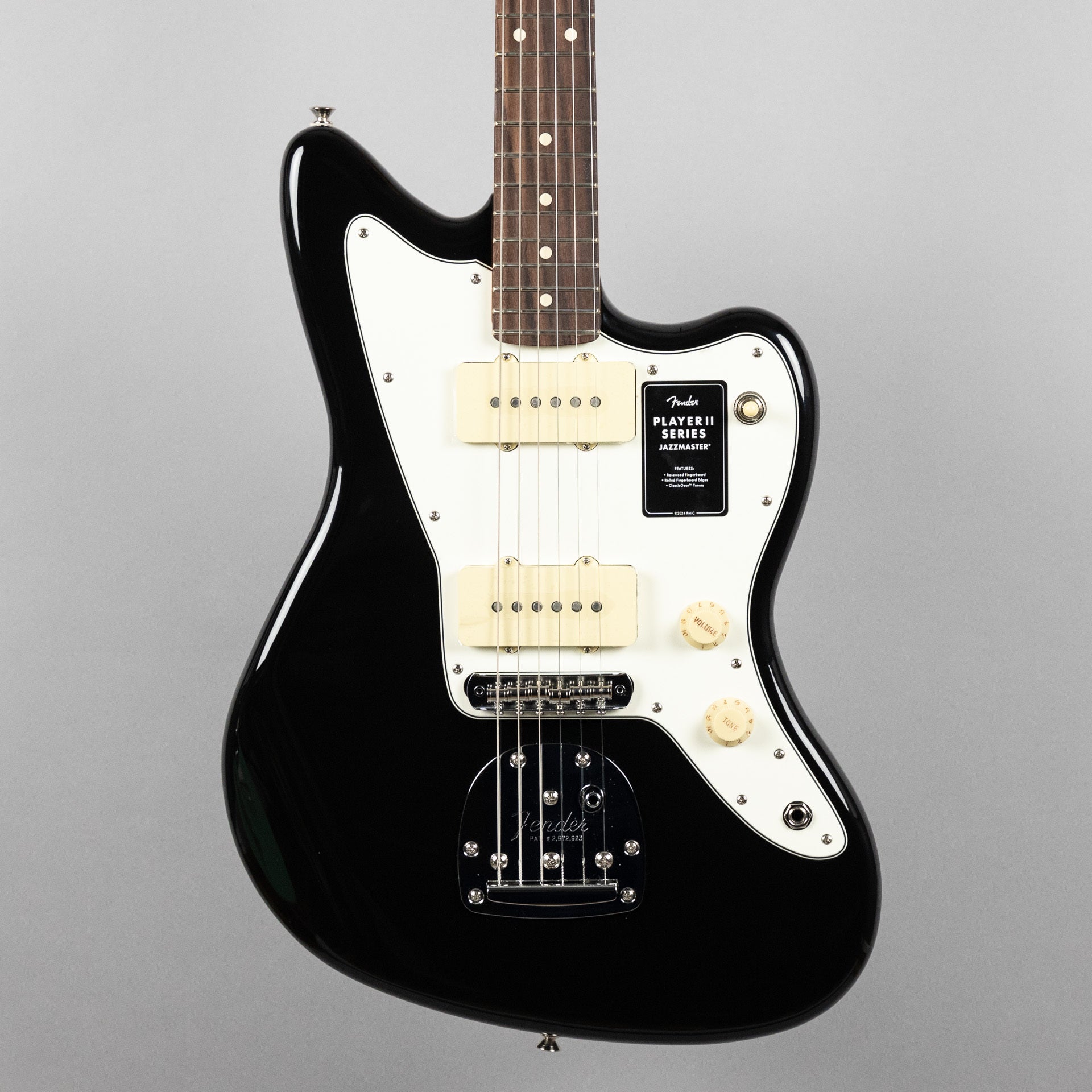 Fender Jazzmaster ブラック Fender Player II Jazzmaster, Black – Carlton Music Center