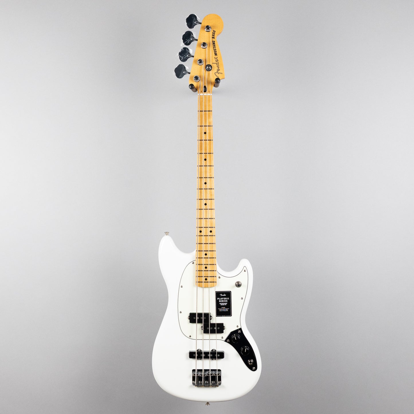 Fender Player II Mustang PJ Bass, Polar White