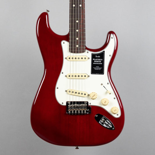 Fender Player II Stratocaster, Transparent Cherry Burst (Chambered)