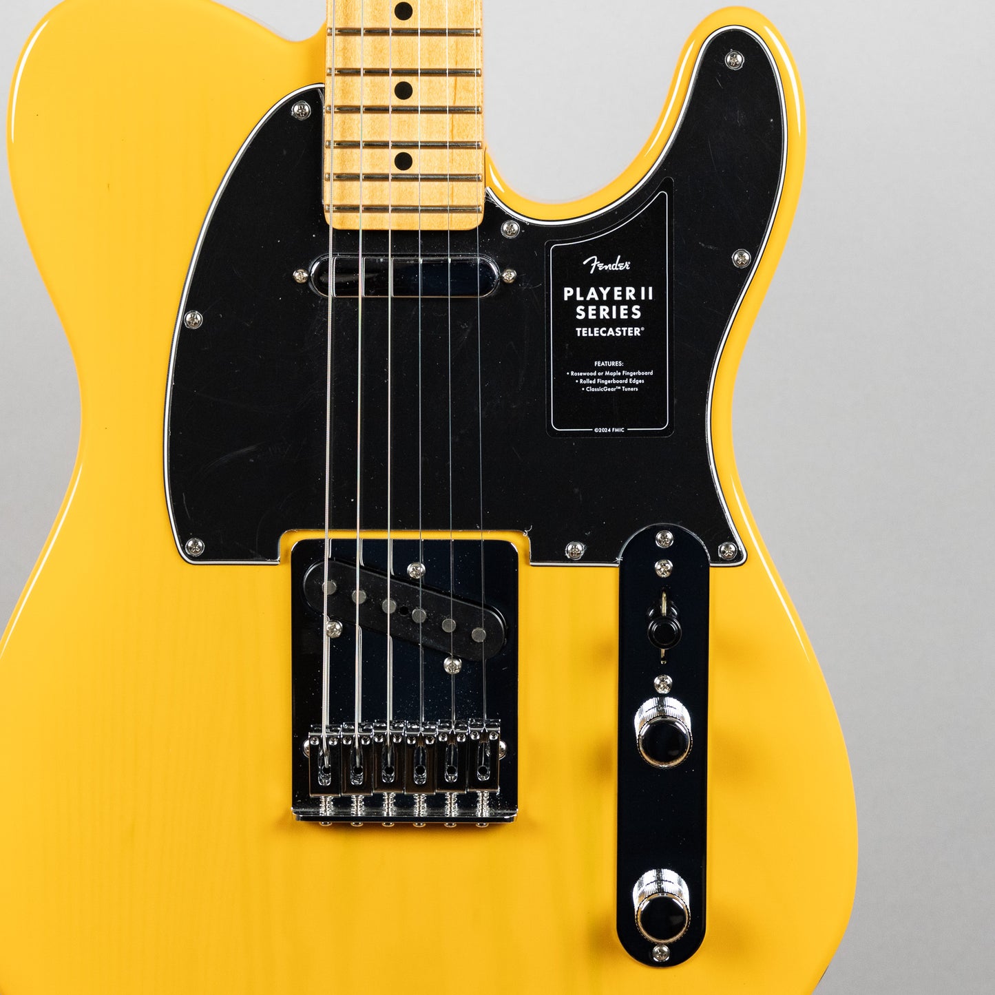 Fender Player II Telecaster, Butterscotch Blonde (Chambered)