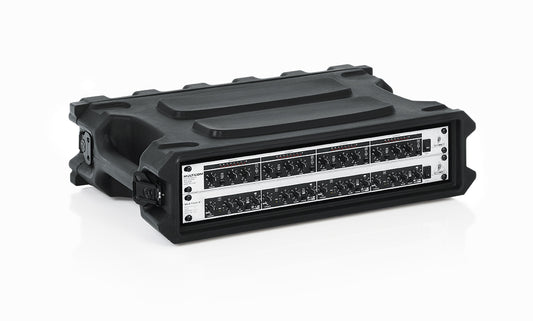 Gator 2U, 13" Deep Molded Audio Rack Case