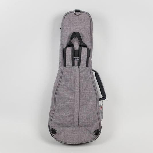 Gator Transit Gig Bag for Concert Ukulele in Gray
