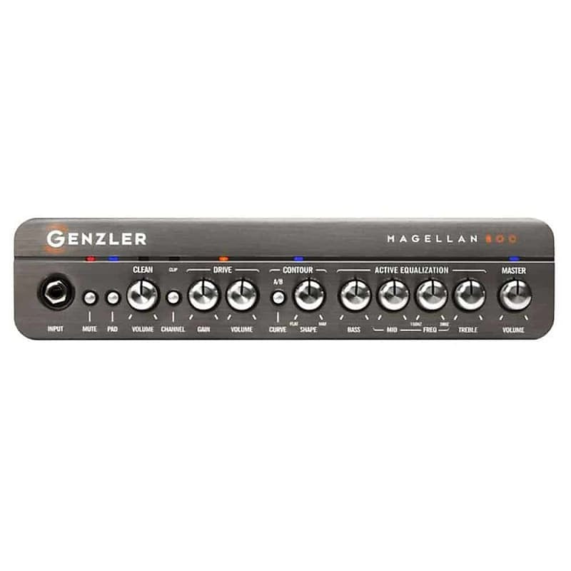 Genzler Amplification MG-800 Magellan 800 Compact 800-Watt Bass Amp Head