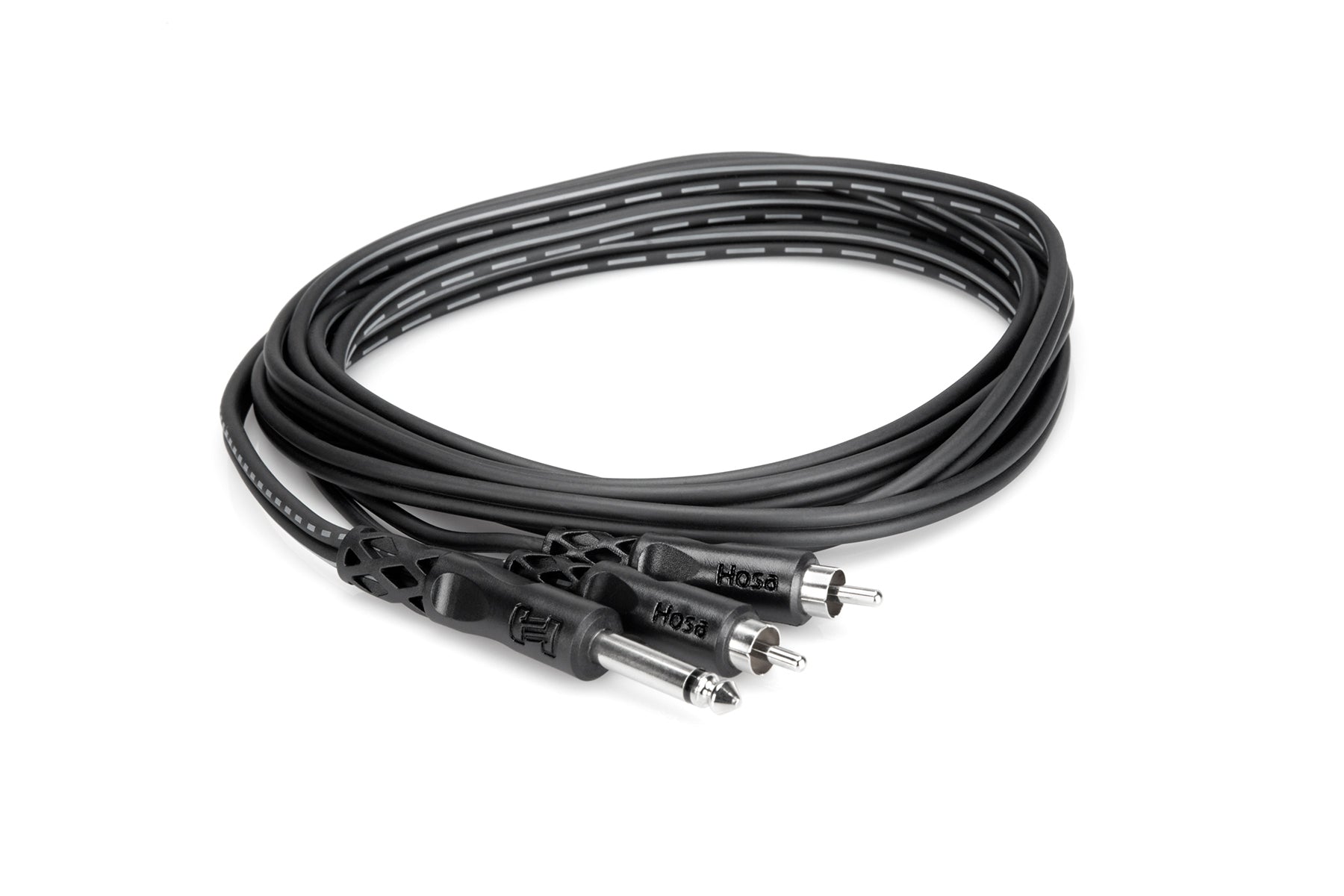 Hosa YPR-131 Cavo A Y Stereo, 1/4" TSF A Doppio RCA (RCA Rossa E Bianca) - Per Segnale Mono, Collegamento Audio - 3