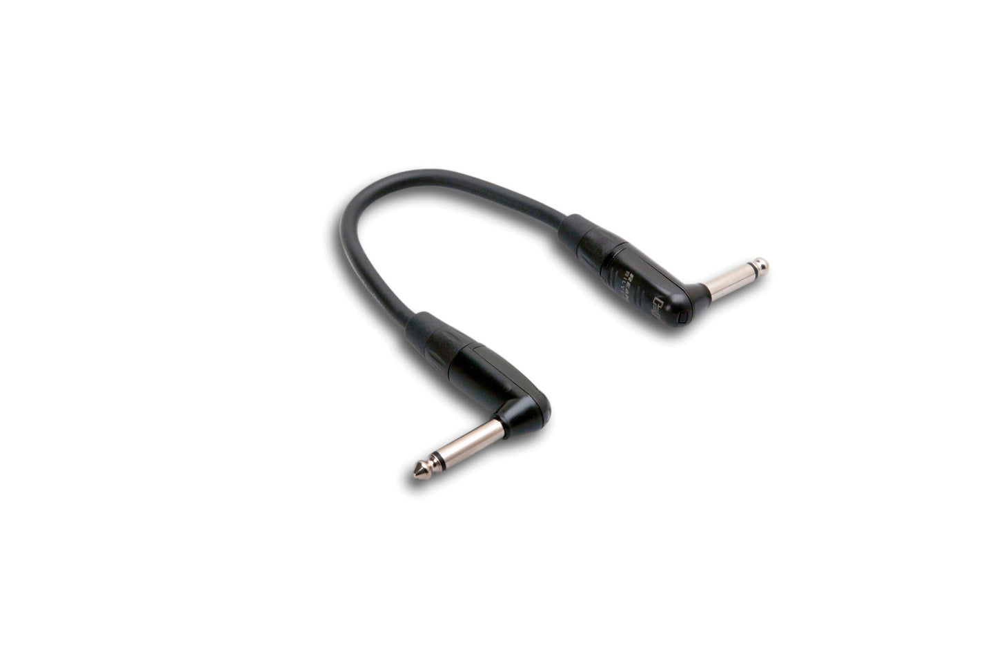 Hosa 6" Pro Guitar Patch Cable REAN Right-Angle to Same