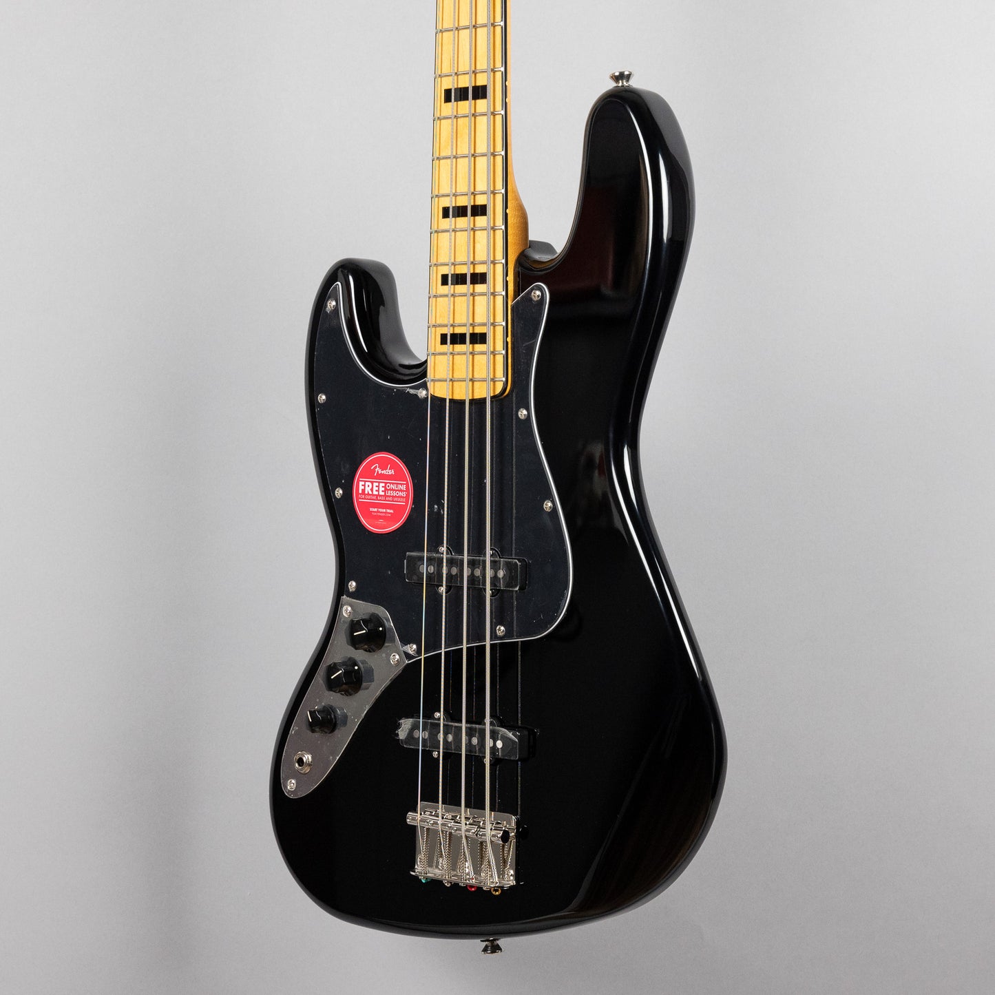 Squier Classic Vibe '70s Jazz Bass, Left-Handed, Black