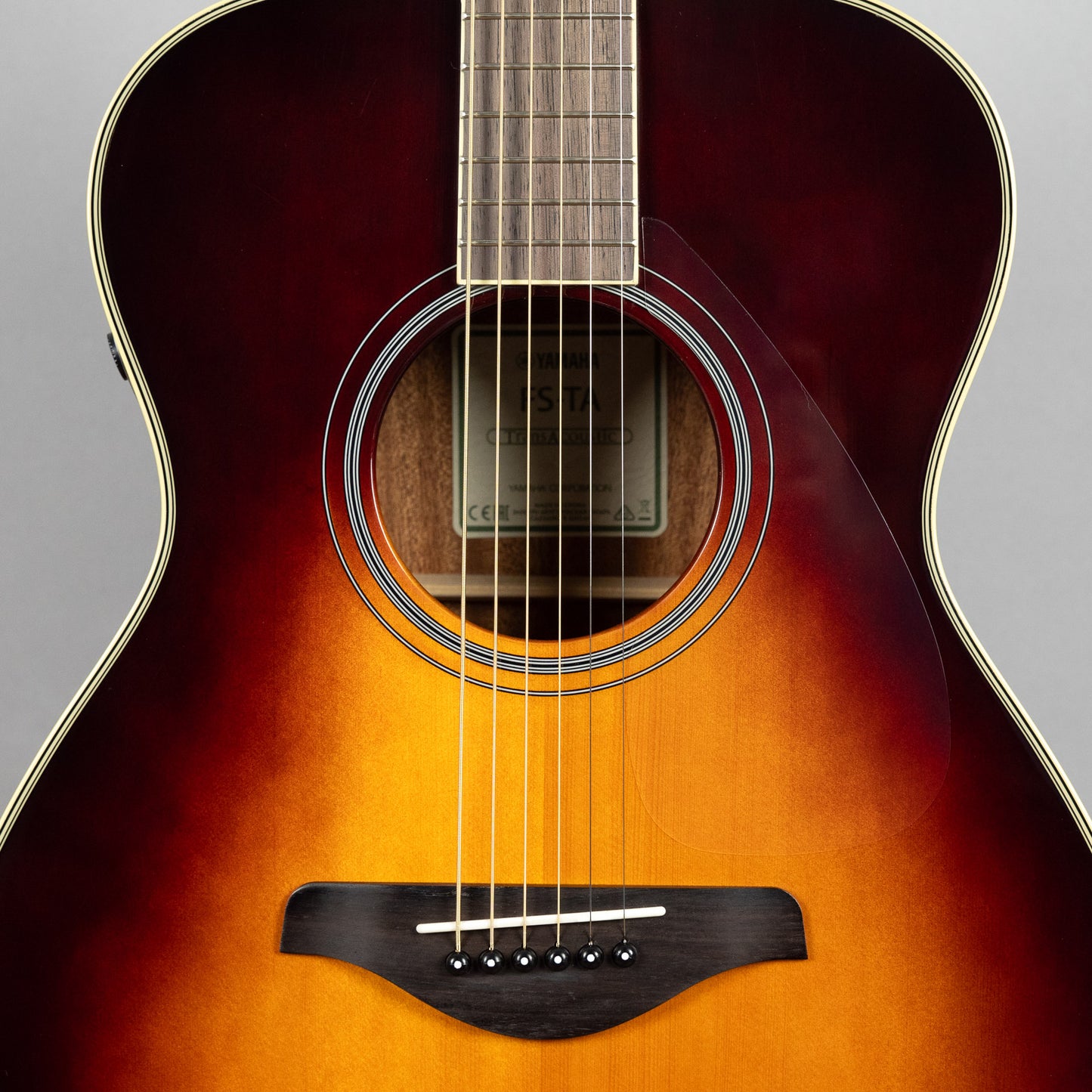 Yamaha FS-TA TransAcoustic in Brown Sunburst (IJL180066)