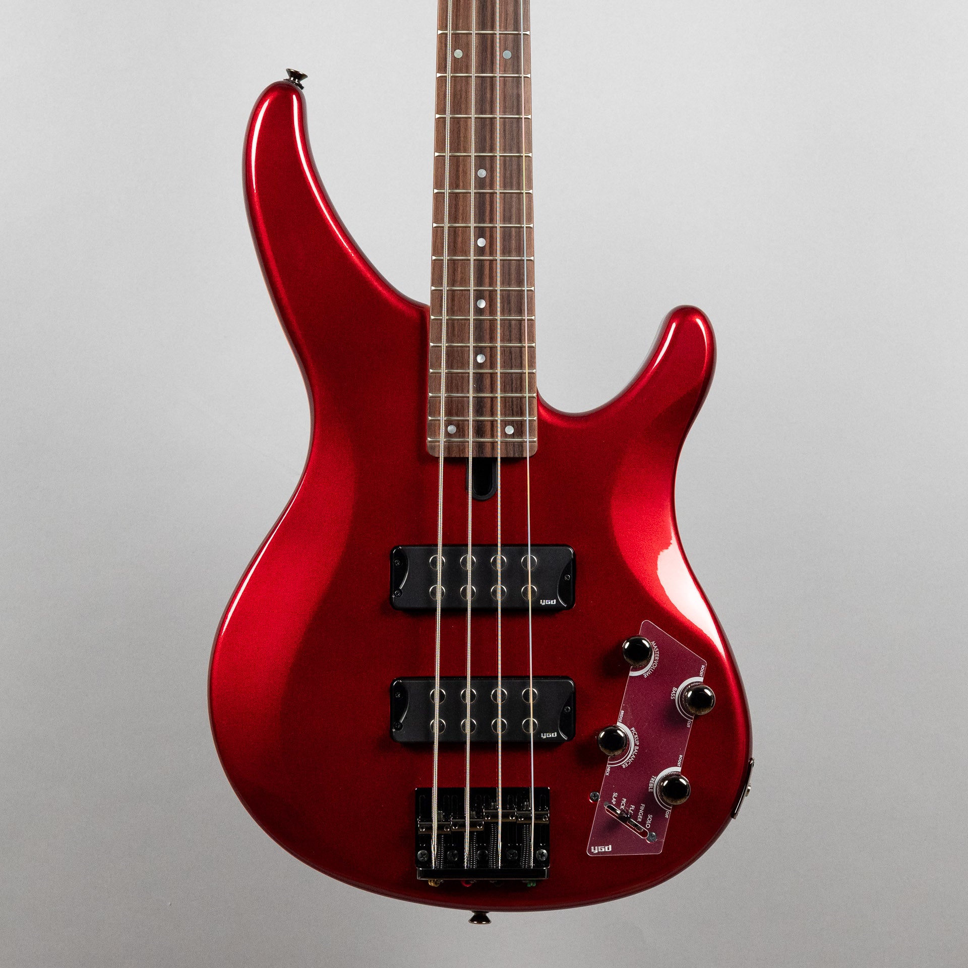 Yamaha TRBX304 4-String Bass Guitar in Candy Apple Red – Carlton Music  Center