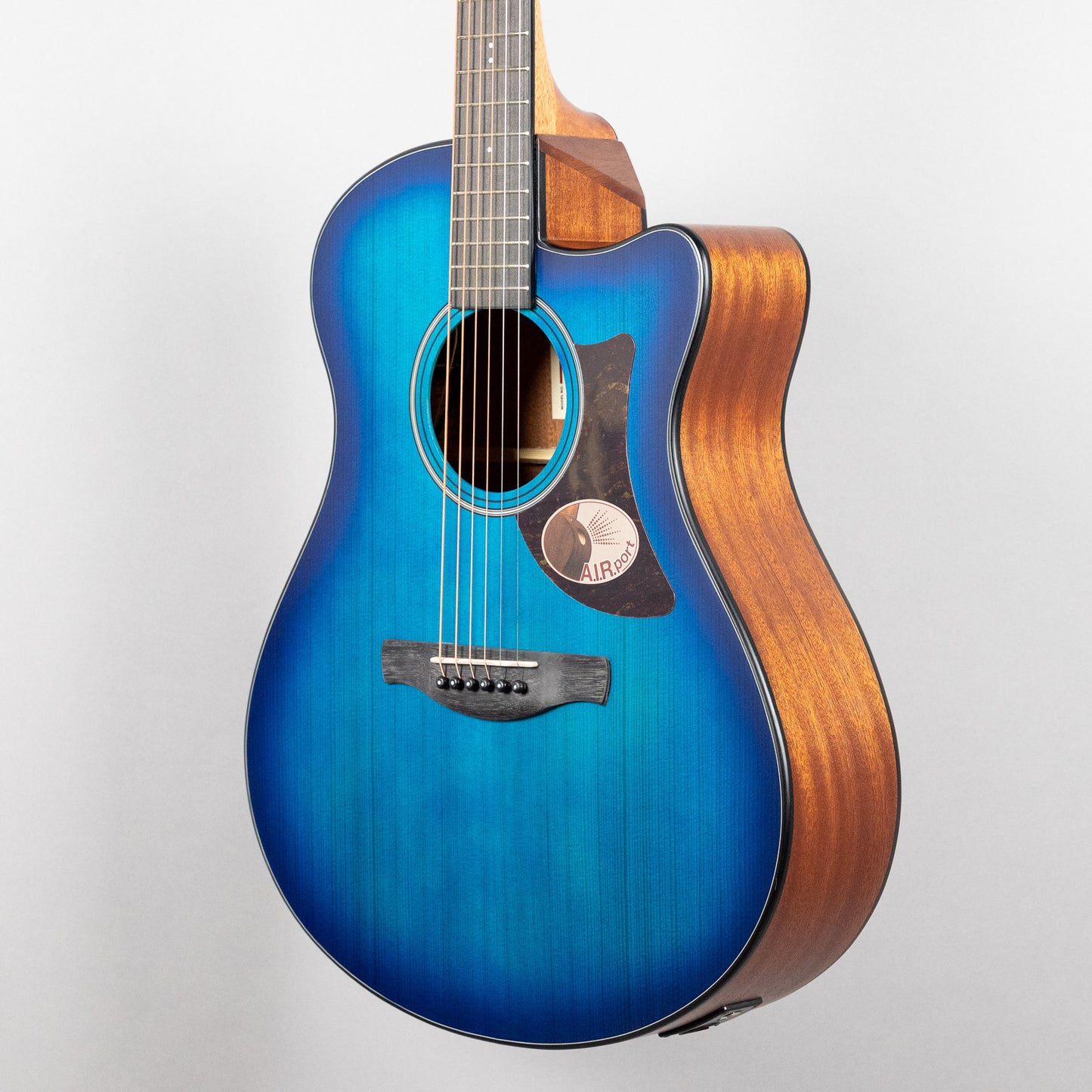 Ibanez AAM50CE Advanced Acoustic, Sapphire Blue Burst Top