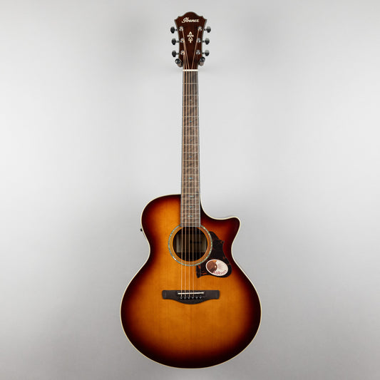 Ibanez AE160-VMS Acoustic Guitar, Vintage Mahogany Sunburst High Gloss