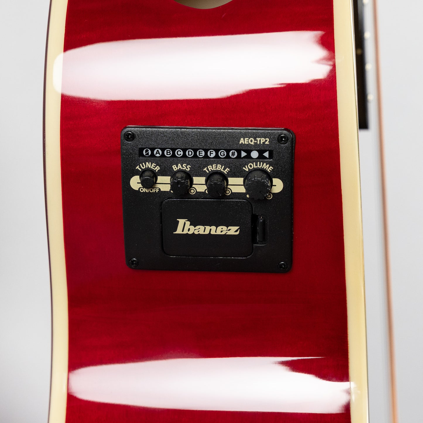 Ibanez AE170-NTR Acoustic Guitar, Natural Top, Transparent Red Back & Sides