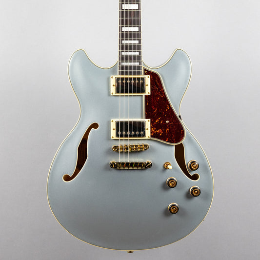 Ibanez AS73G-MSF Artcore Semi-Hollow, Moonstone Silver Flat