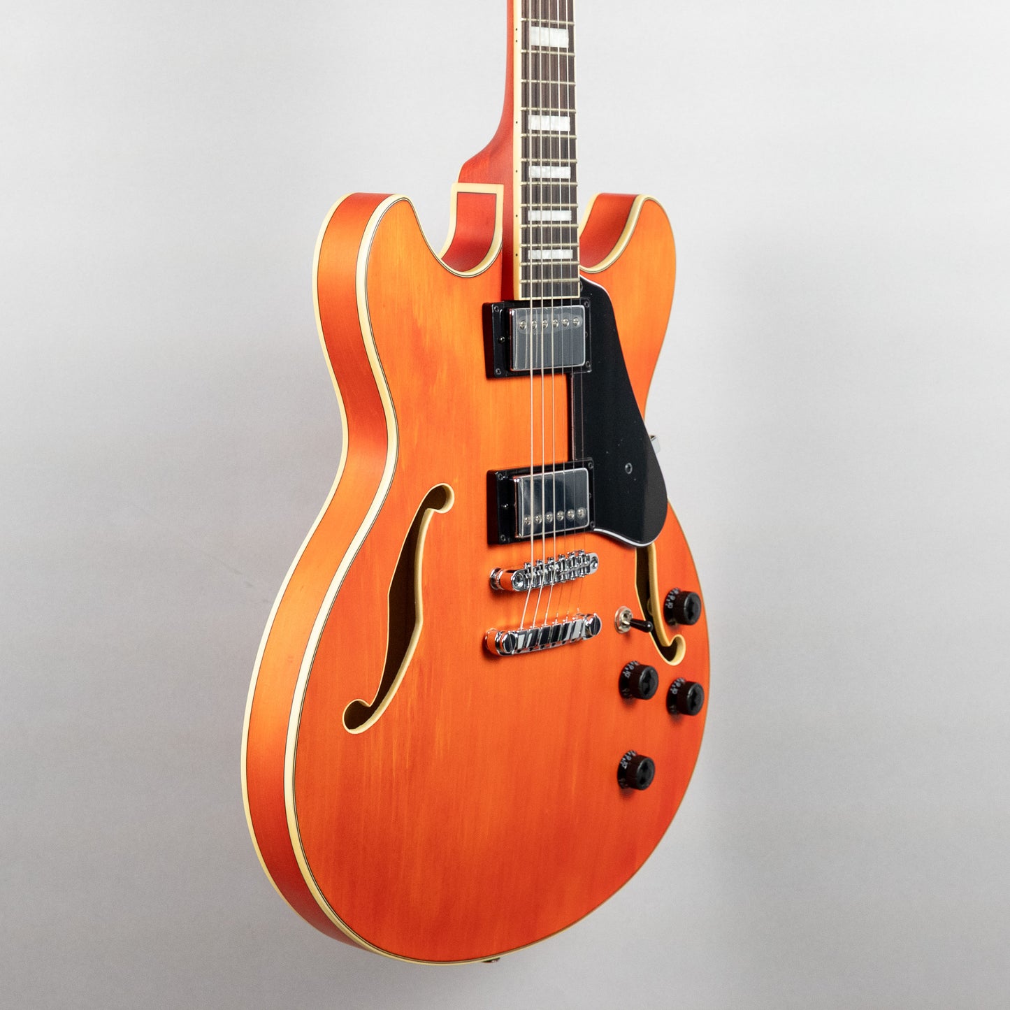 Ibanez AS73 Artcore Semi-Hollow Body, Transparent Tangerine Flat