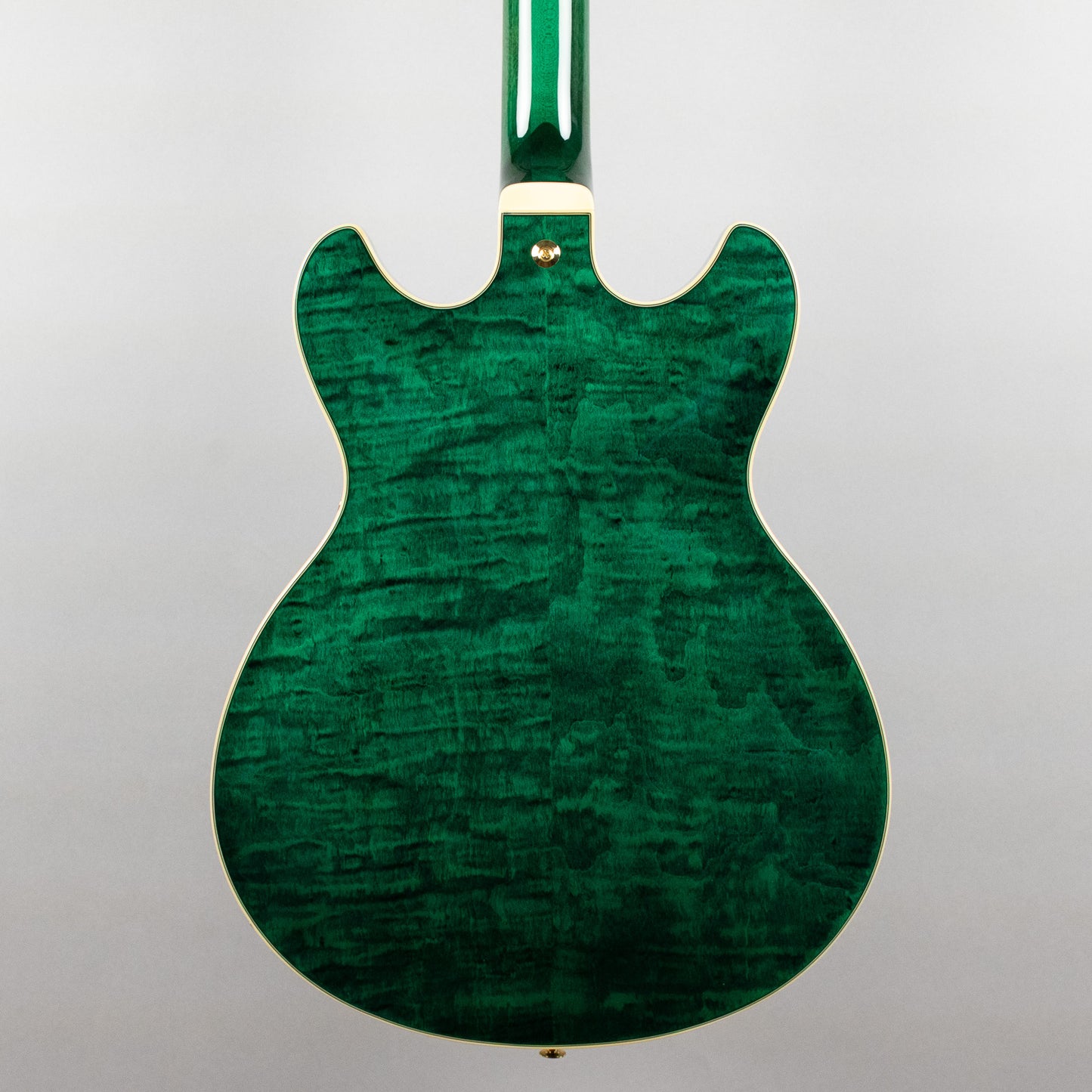 Ibanez AS93FM Artcore Expressionist Semi-Hollow Body, Transparent Moss Green