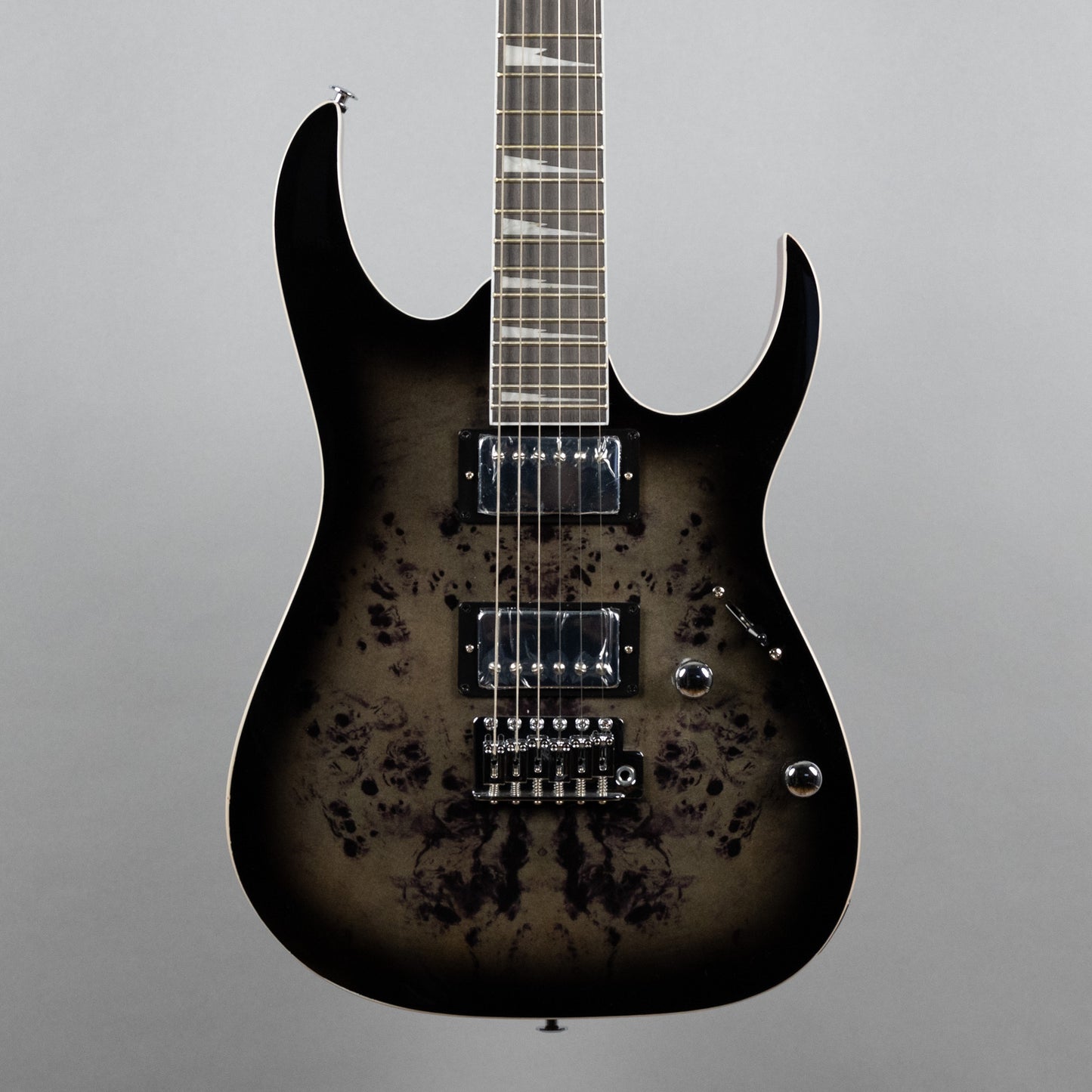 Ibanez GRG220PA1 GIO Series in Transparent Brown Black Burst