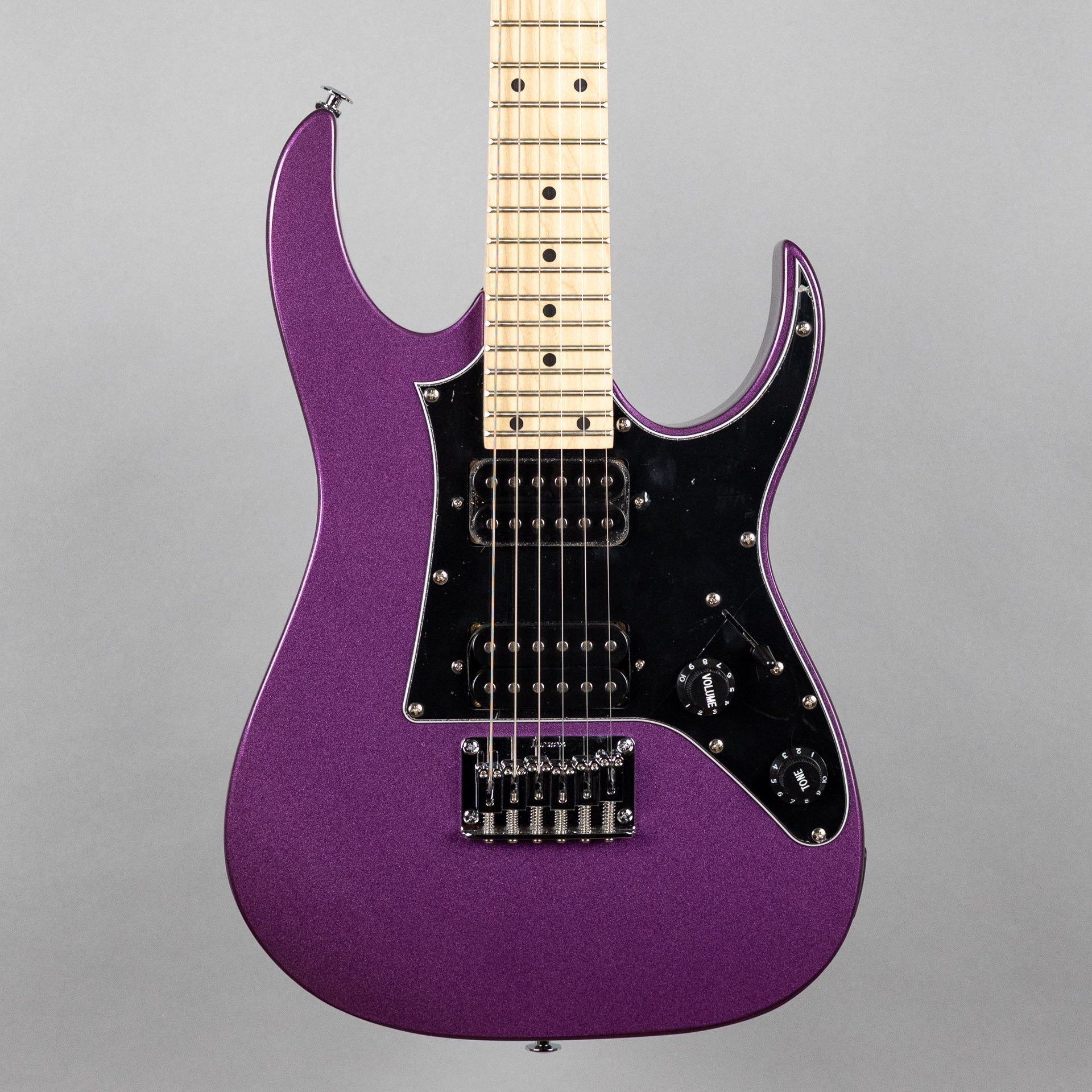 Ibanez GRGM21M mikro Electric Guitar, Metallic Purple – Carlton