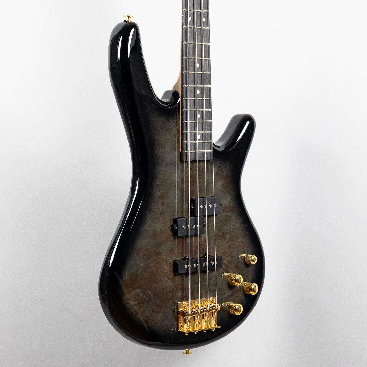 Ibanez GSR200PC SR Gio 4-String Bass, Transparent Pale Black Burst