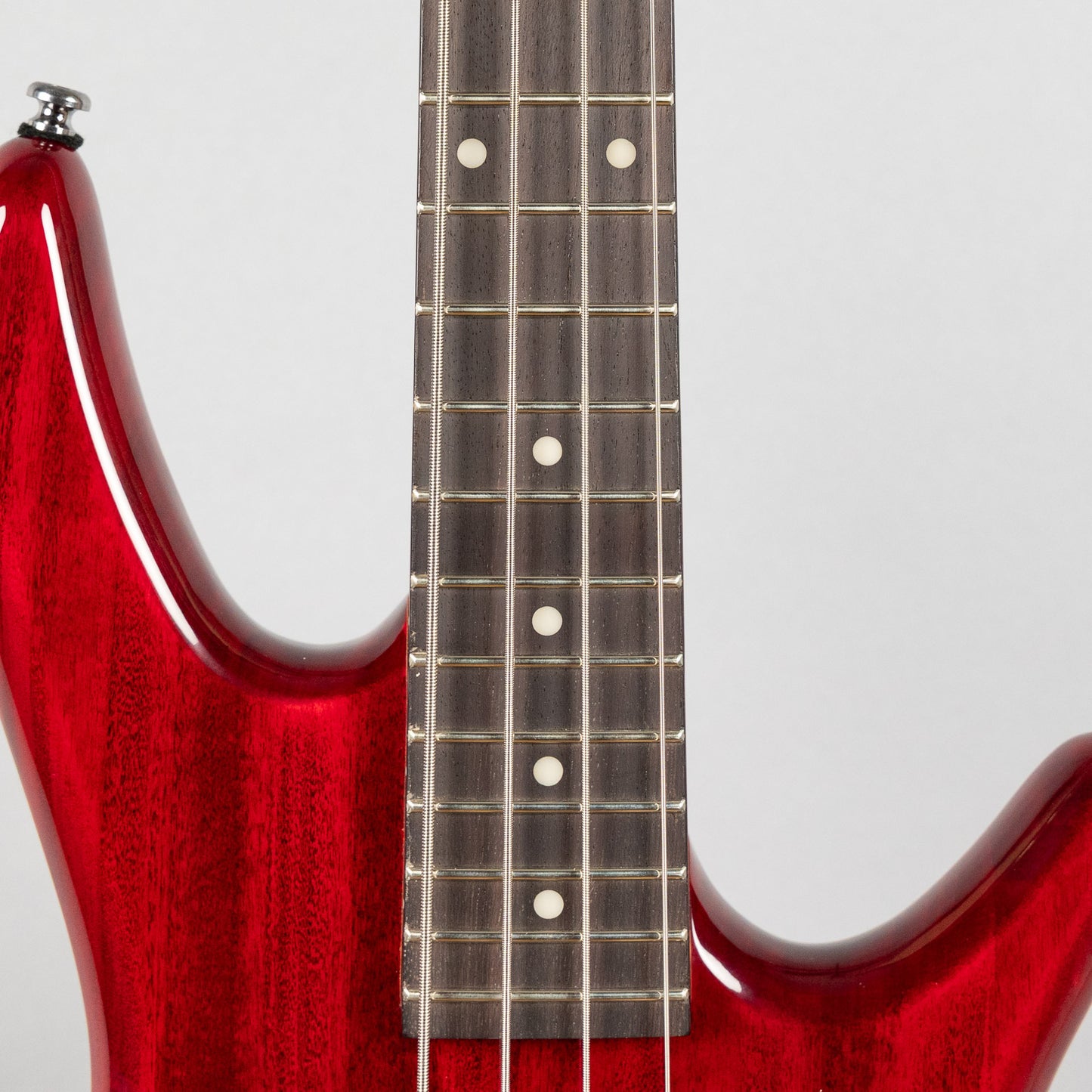 Ibanez GSRM20 miKro 4-String Bass Guitar, Transparent Red