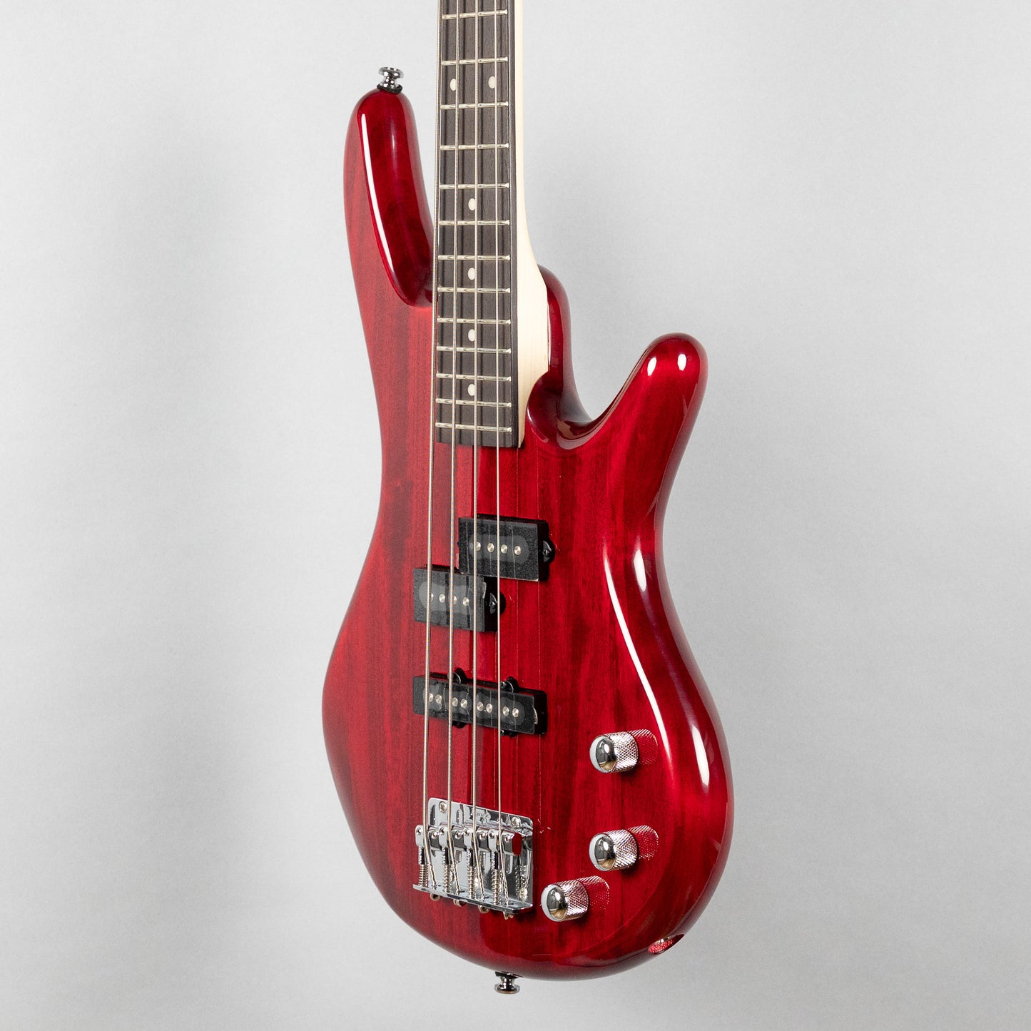 Ibanez GSRM20 miKro 4-String Bass Guitar, Transparent Red