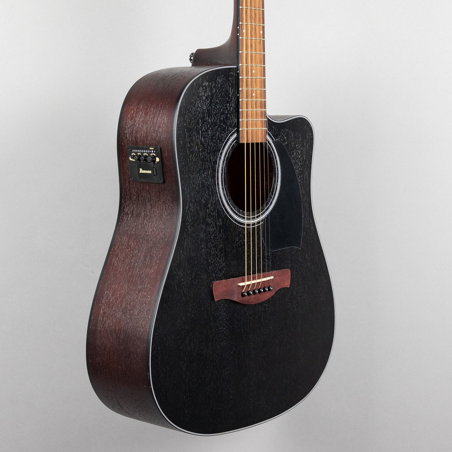 Ibanez PF54CE Dreadnought Acoustic, Weathered Black Top