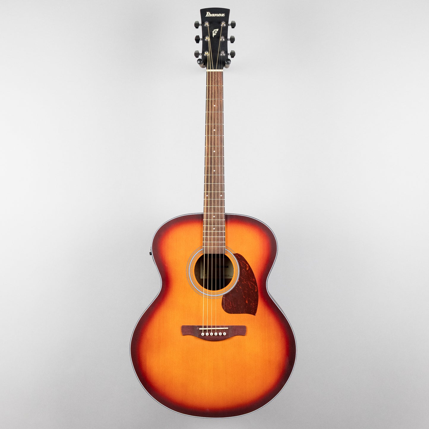 Ibanez PJ50E Jumbo Acoustic, Vintage Amber Sunburst Top