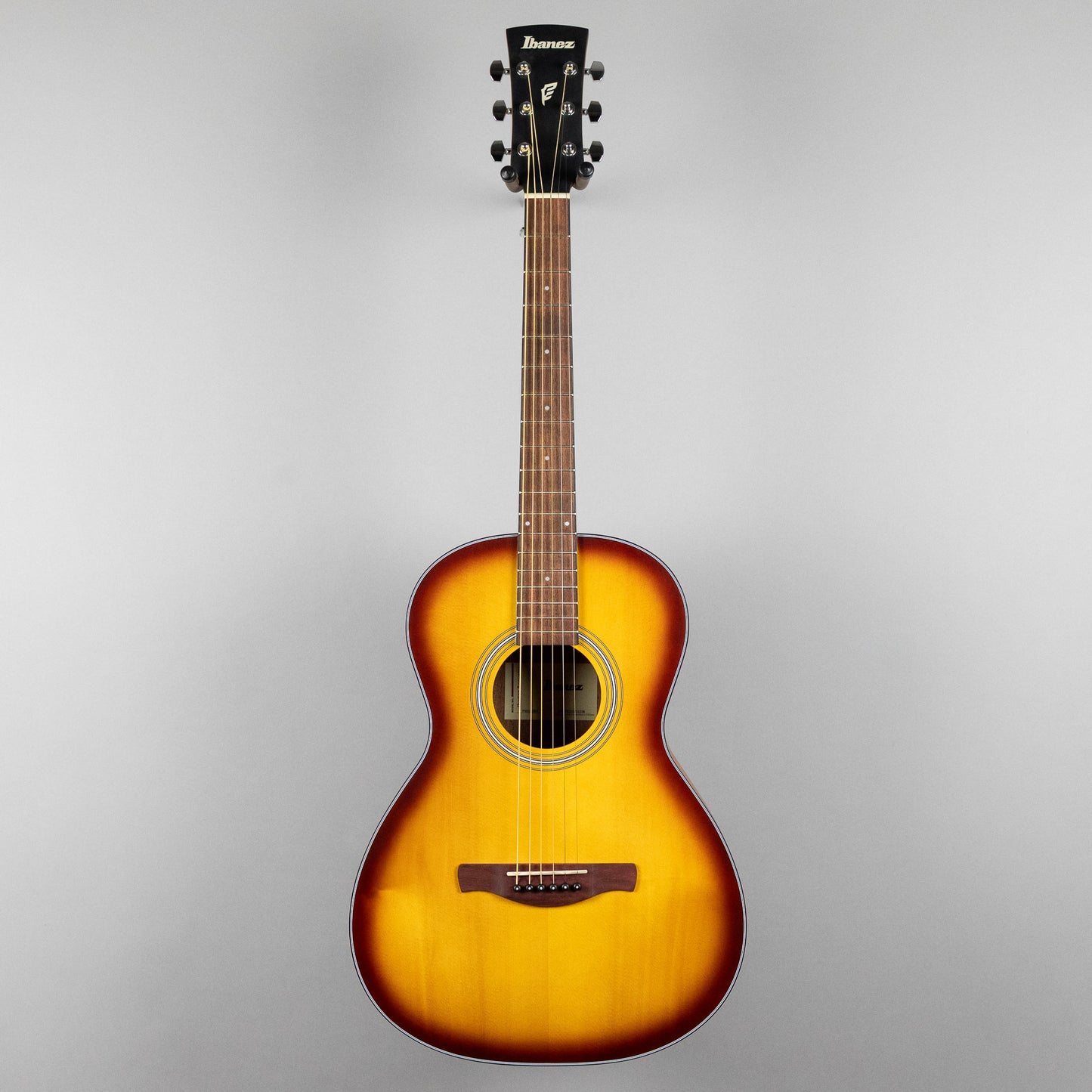 Ibanez PN50 Parlor Acoustic, Open Pore Brown Sunburst Top