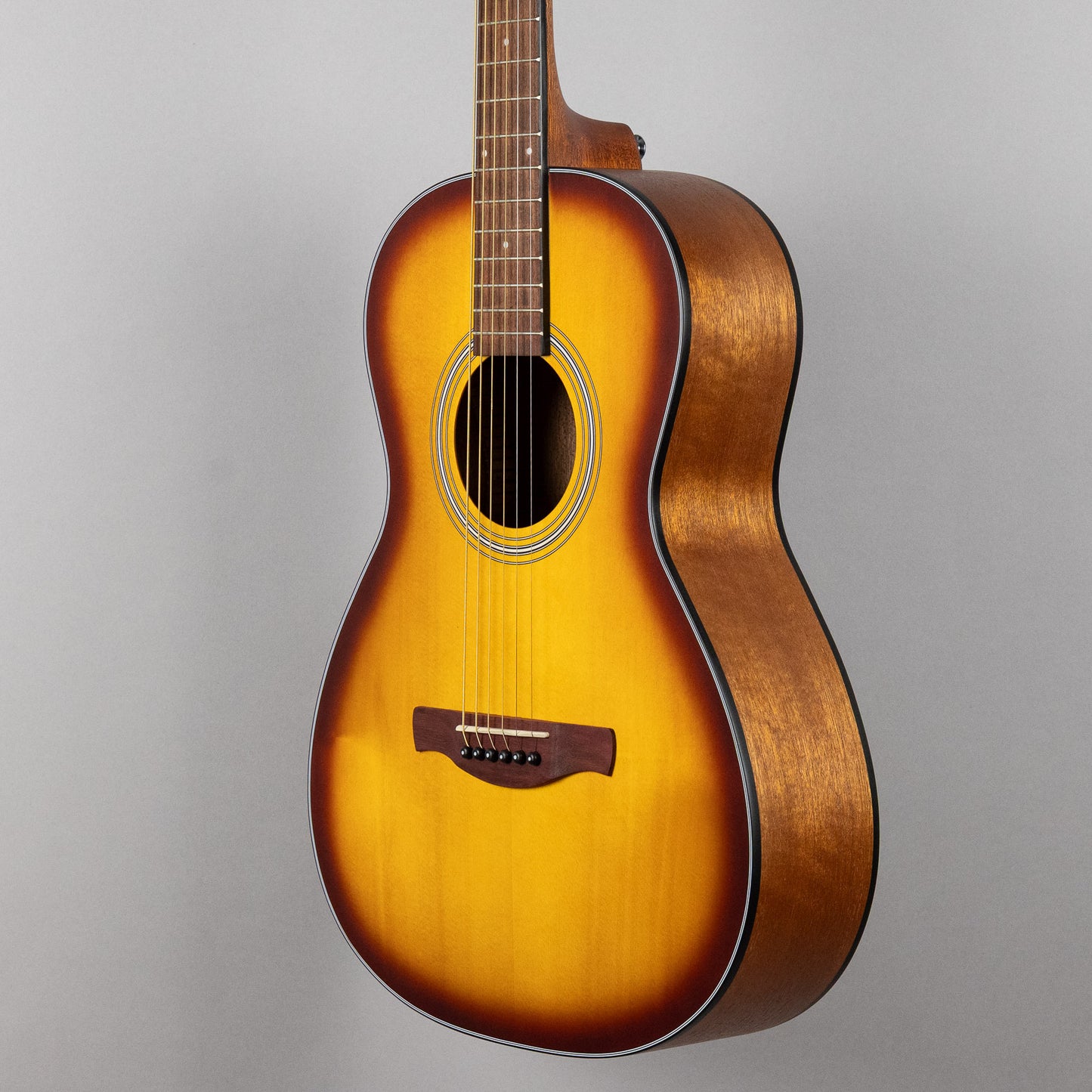 Ibanez PN50 Parlor Acoustic, Open Pore Brown Sunburst Top
