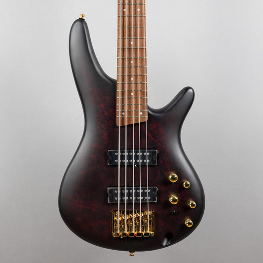 Ibanez SR305EDX-WZM SR Standard 5-String Bass, Wine Red Frozen Matte