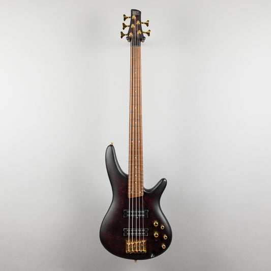 Ibanez SR305EDX-WZM SR Standard 5-String Bass, Wine Red Frozen Matte