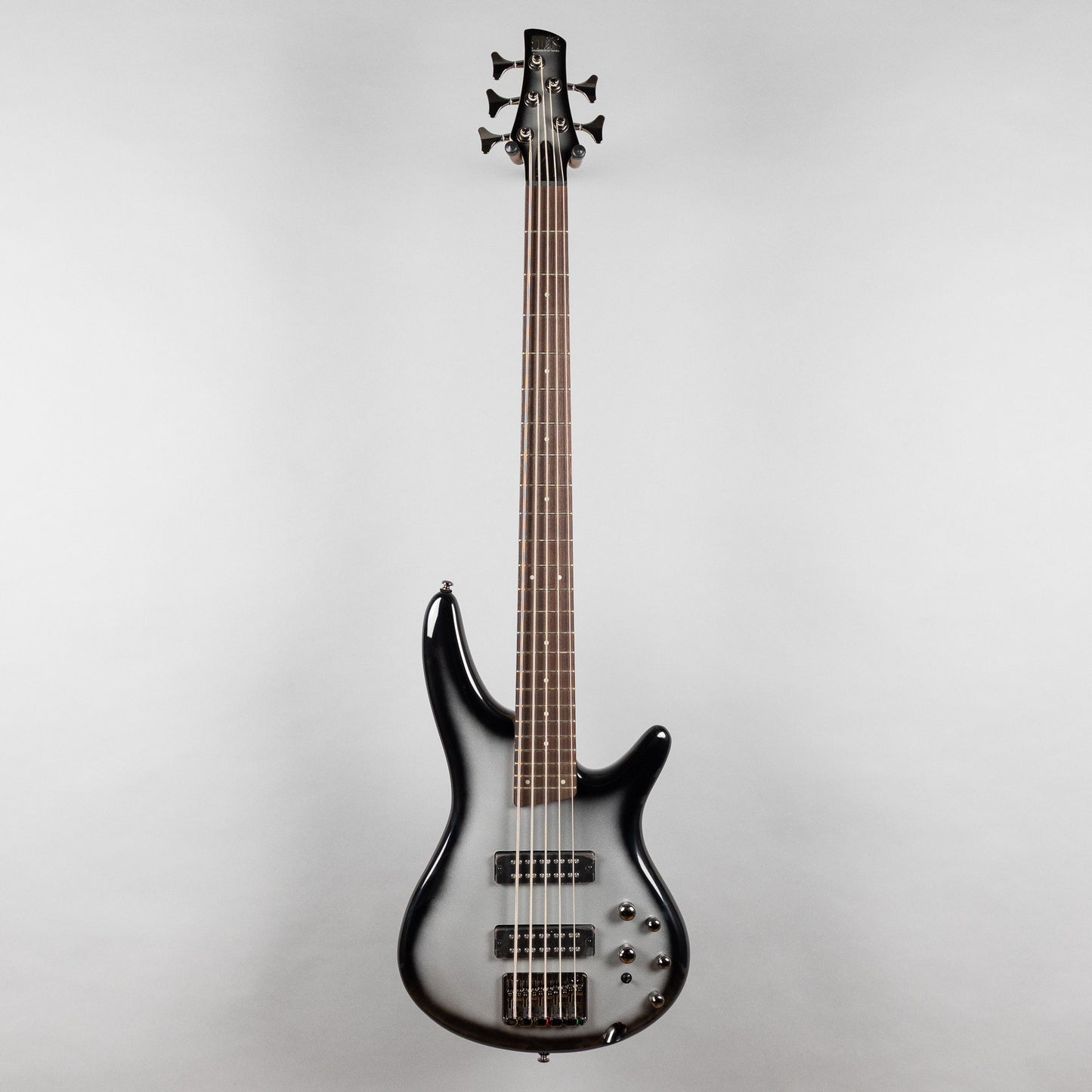 Ibanez SR305E SR Standard 5-String Bass, Metallic Silver Sunburst