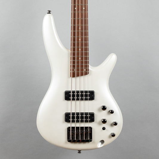 Ibanez SR305E SR Standard 5-String Bass, Pearl White