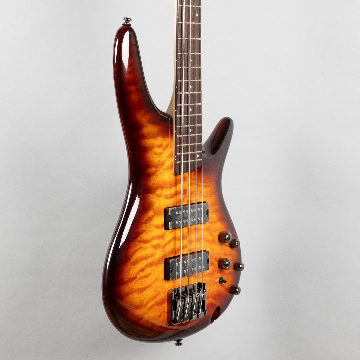 Ibanez SR400EQM SR Standard 4-String Bass, Dragon Eye Burst