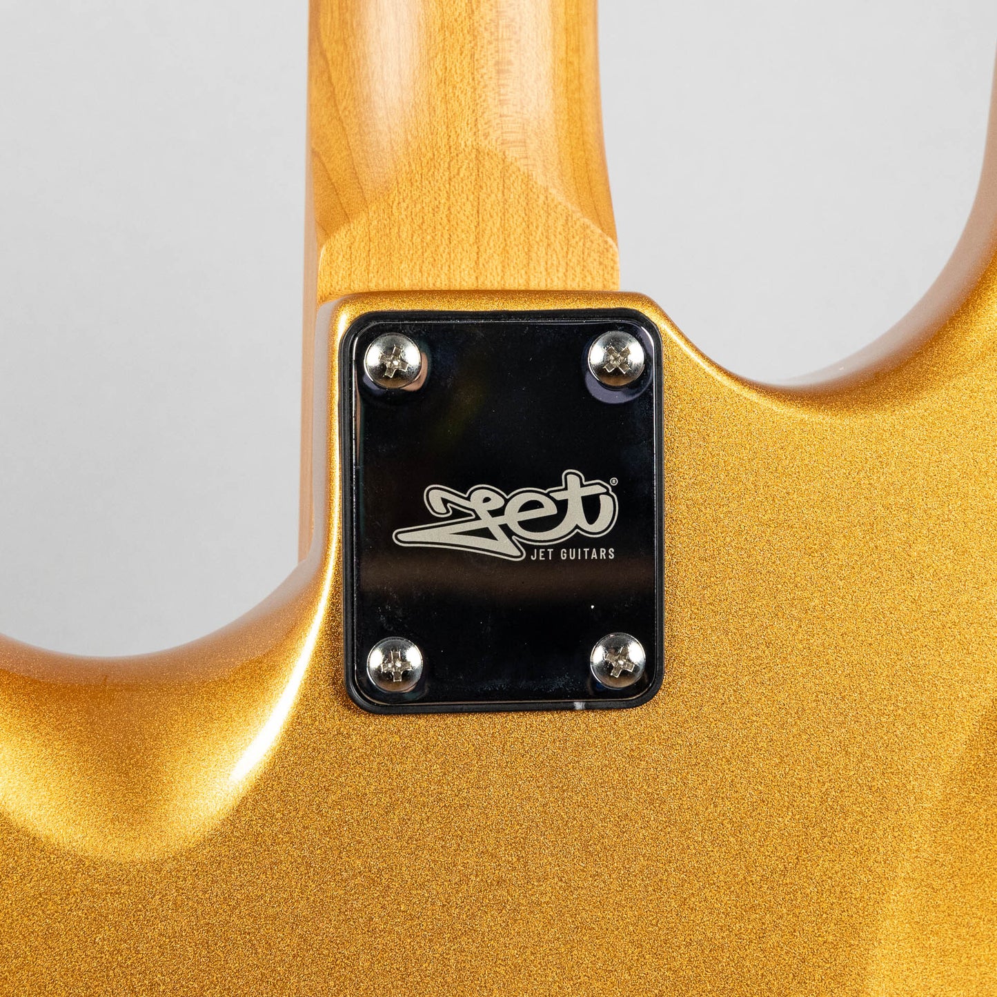 JET JS-300 SSS Electric Guitar, Gold
