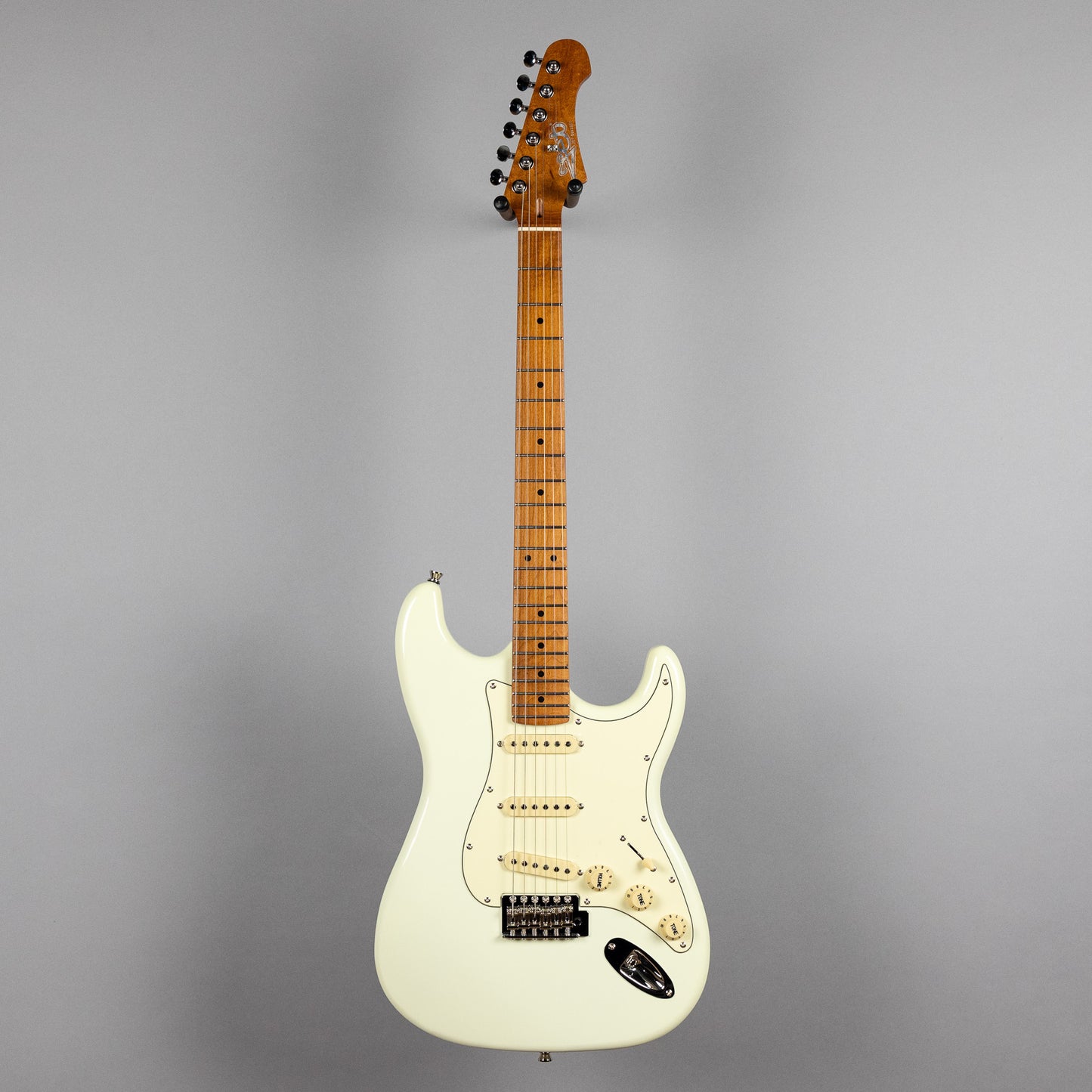 JET JS-300 SSS Electric Guitar, Off White