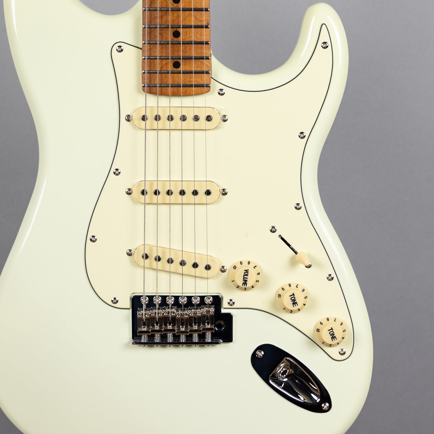 JET JS-300 SSS Electric Guitar, Off White