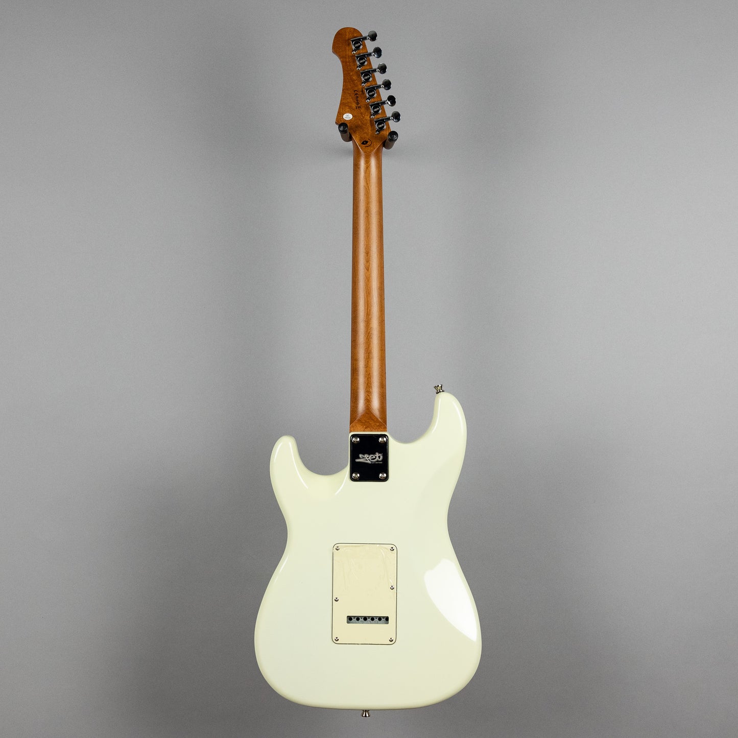 JET JS-300 SSS Electric Guitar, Off White