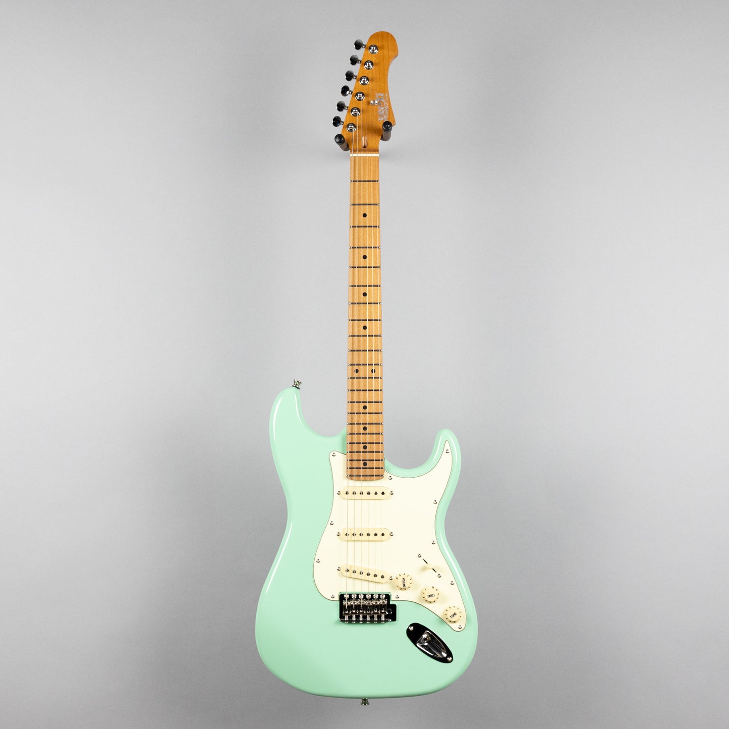 JET JS-300 SSS Electric Guitar, Sea Foam Green