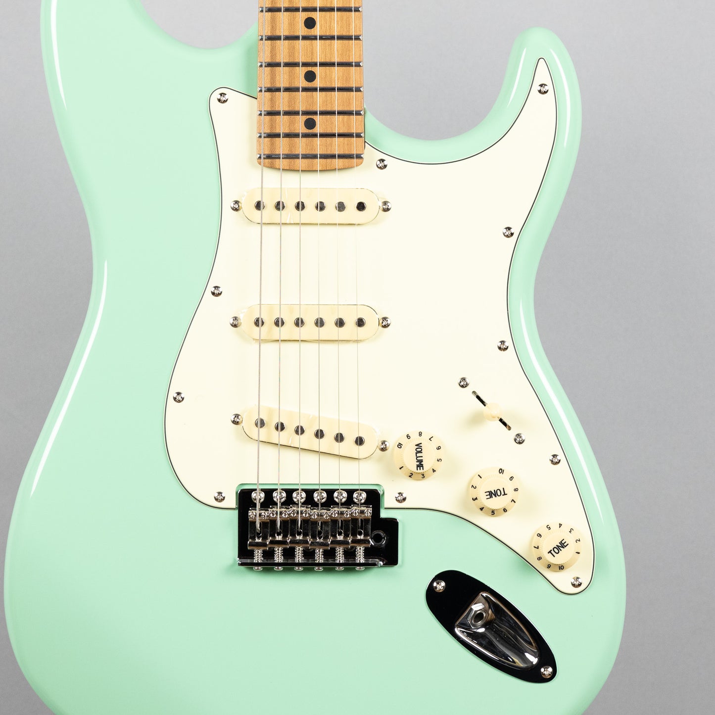 JET JS-300 SSS Electric Guitar, Sea Foam Green