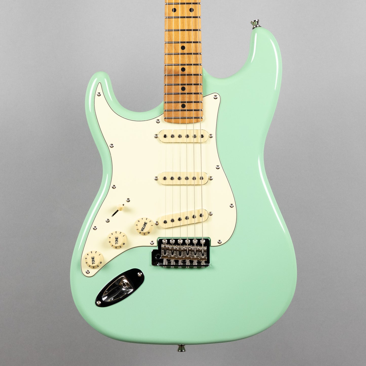 JET JS-300 SSS Left-Handed Electric Guitar, Sea Foam Green