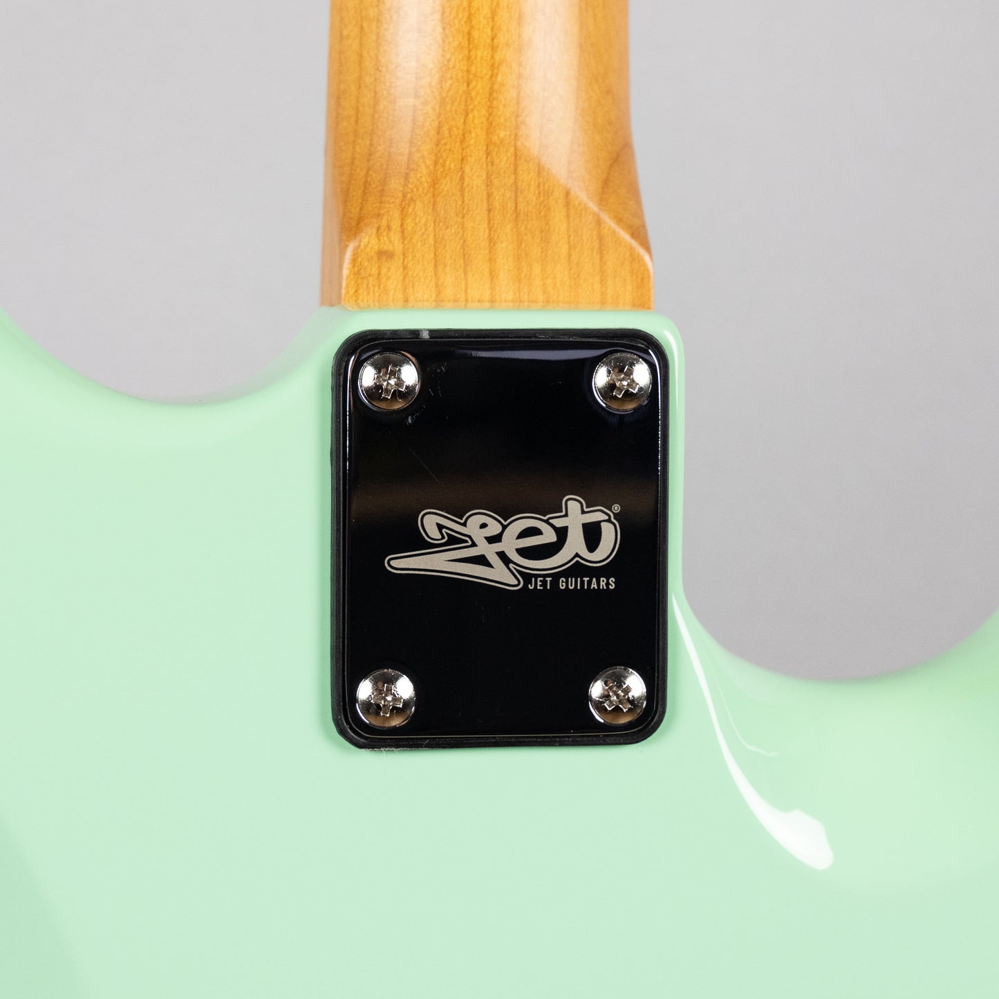 JET JS-300 SSS Left-Handed Electric Guitar, Sea Foam Green