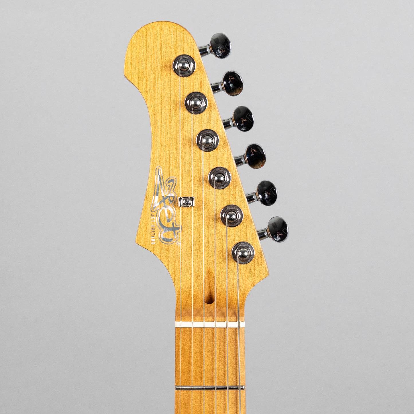 JET JS-300 SSS Left-Handed Electric Guitar, Sea Foam Green