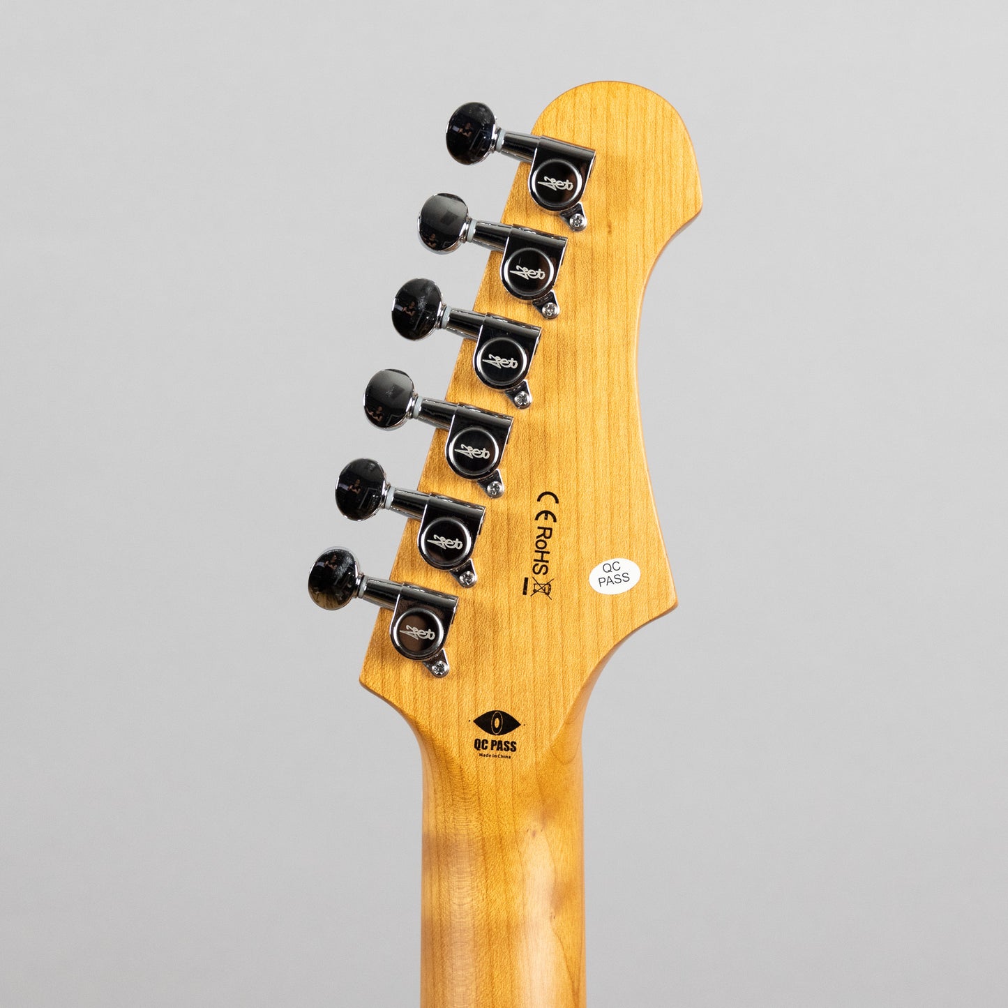 JET JS-300 SSS Left-Handed Electric Guitar, Sea Foam Green