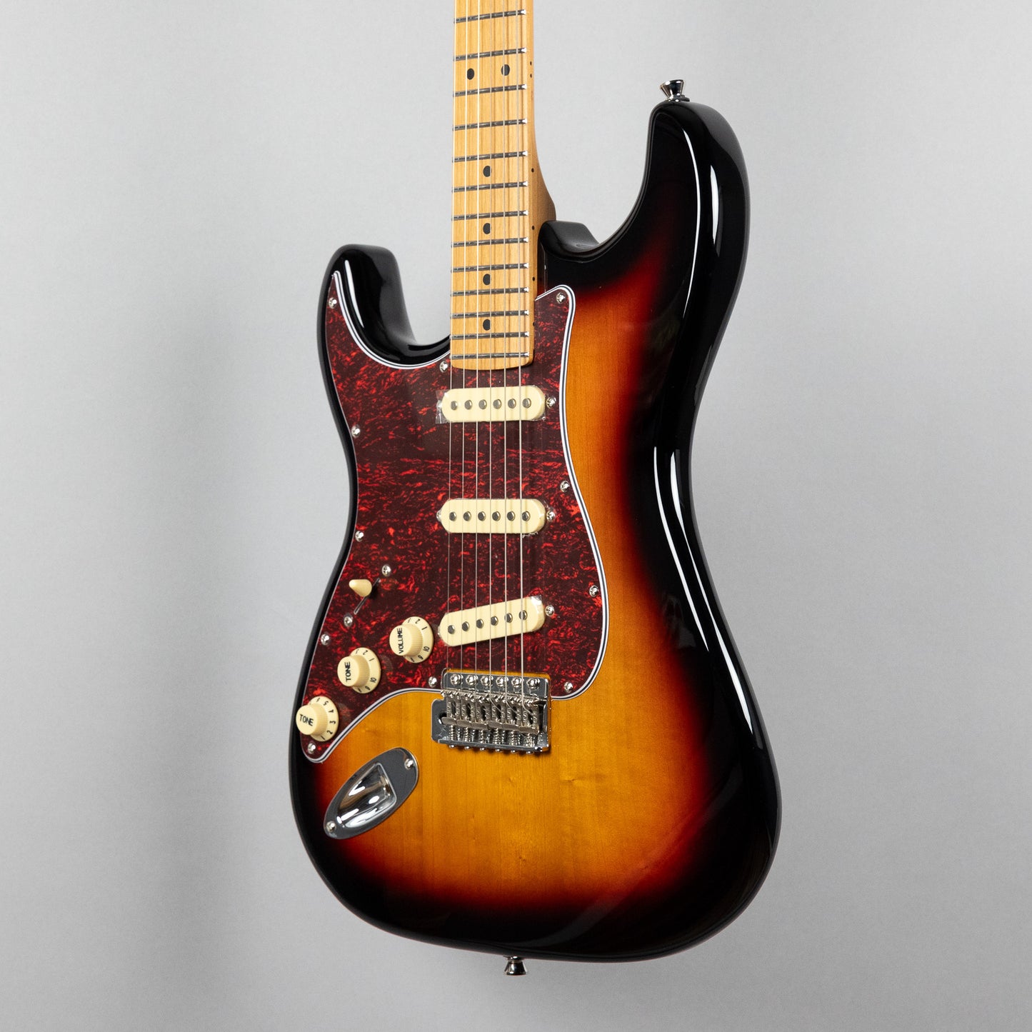 JET JS-300 SSS Left-Handed Electric Guitar, Sunburst