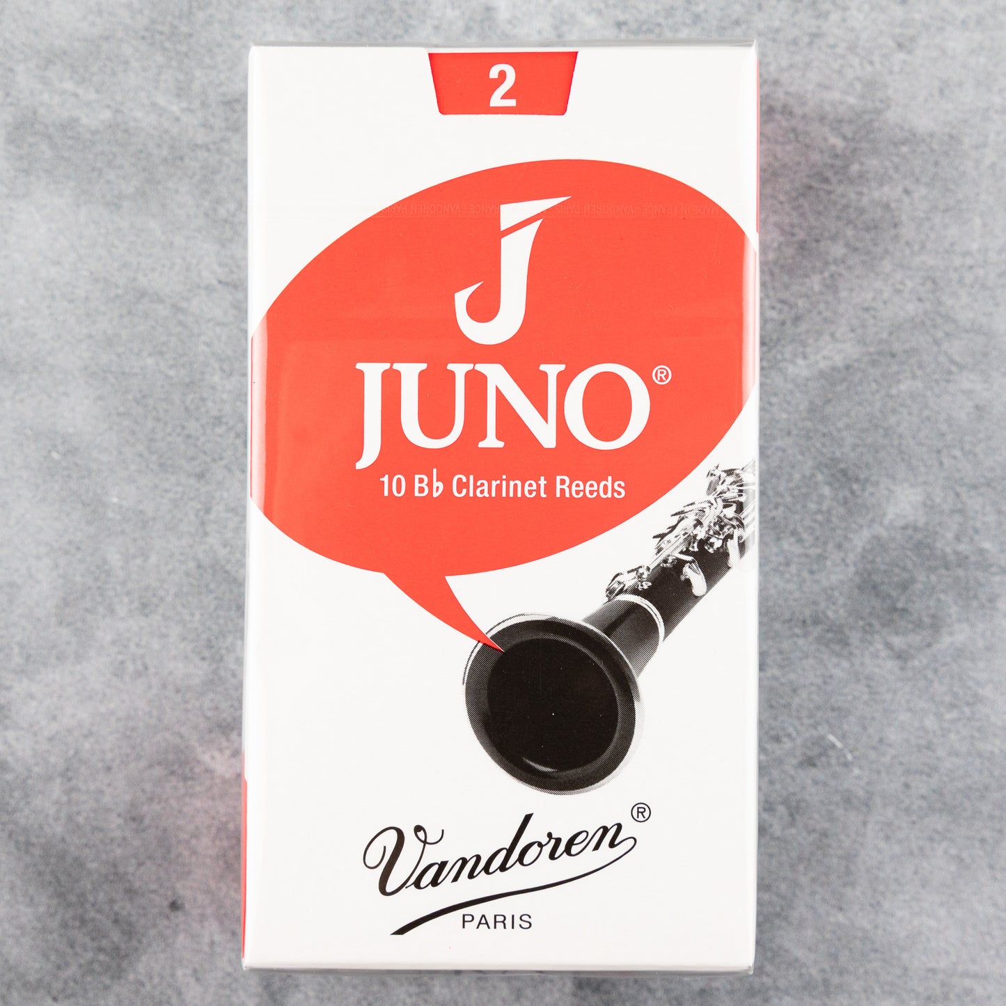 Juno Bb Clarinet Reeds, Strength 2 (Box of 10)