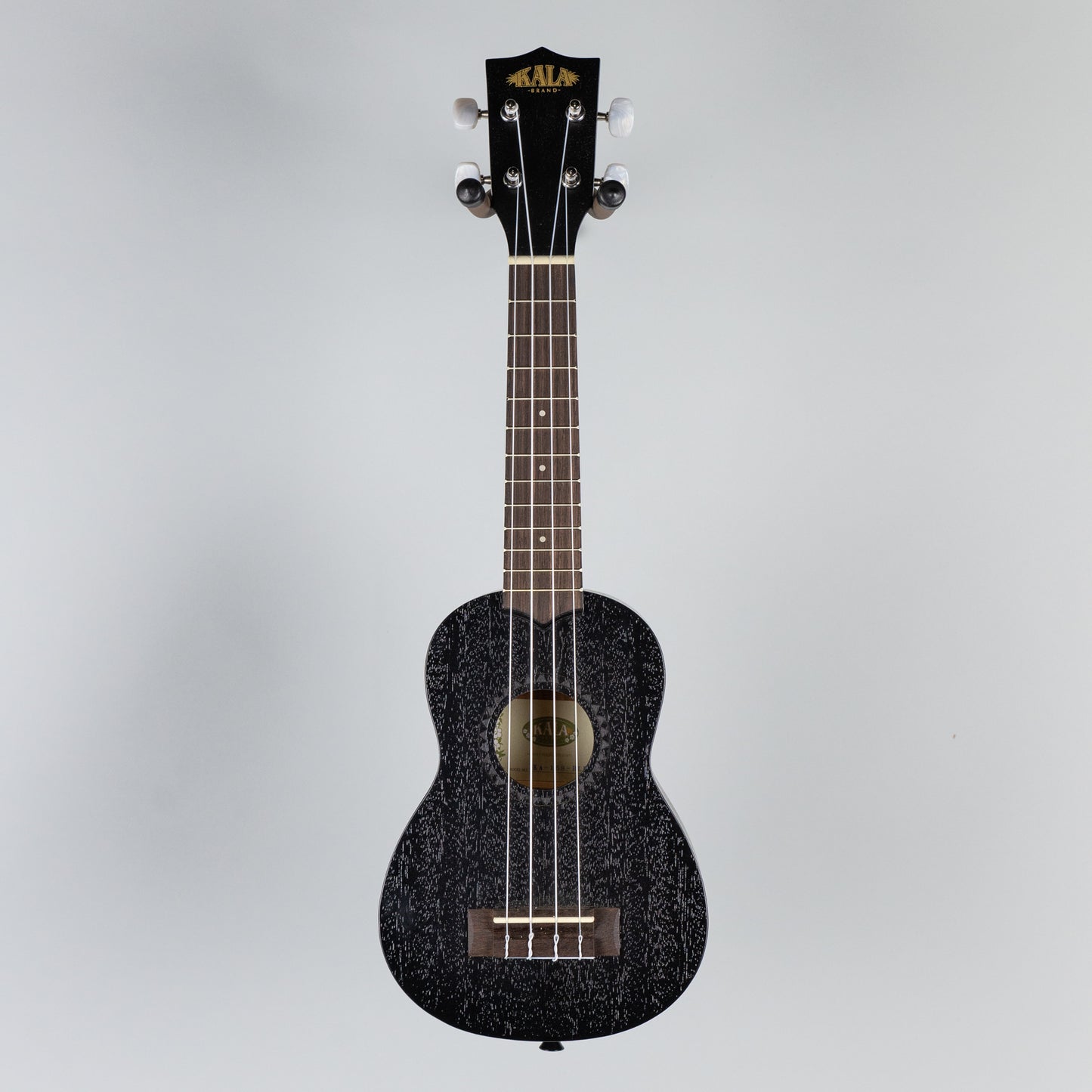 Kala KA-15S Soprano Ukulele in Black Satin Mahogany