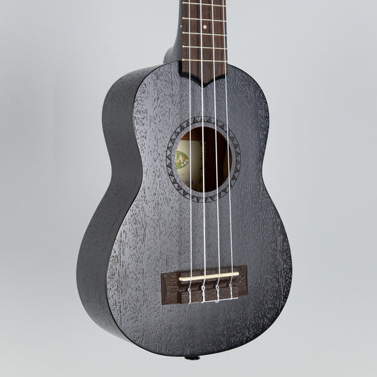 Kala KA-15S Soprano Ukulele in Black Satin Mahogany