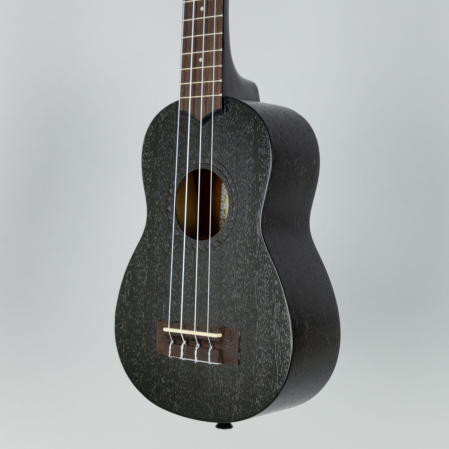 Kala KA-15S Soprano Ukulele in Black Satin Mahogany